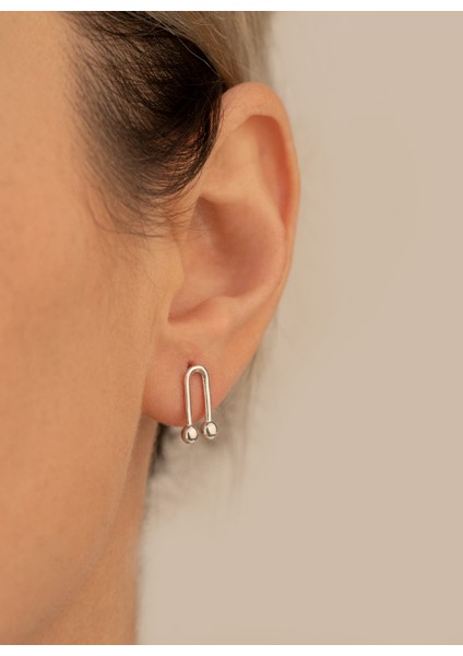 925 Ayar Gümüş Taşsız Çivili Tiffany Küpe fiyatları