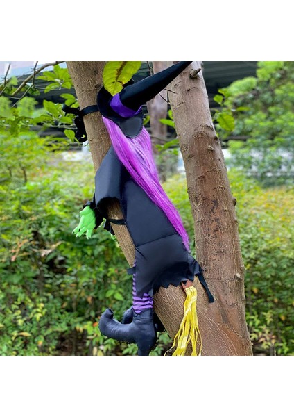 53 Inç Çöken Cadı Cadılar Bayramı Süslemeleri, Cadı Ağaca Çöküyor, Sundurma Için Çökmüş Cadı Sahne (Yurt Dışından) fırsatları