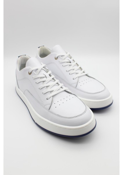 Beyaz Hakiki Deri Bağcıklı Termo Taban Casual Ayakkabı 1033240154 modelleri