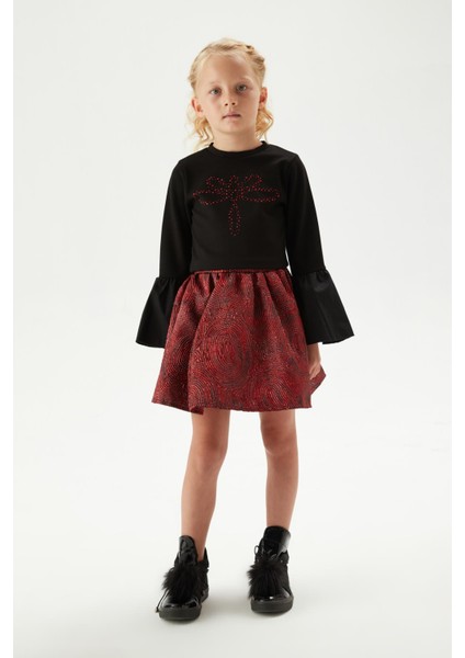 Bg Store Kız Çocuk Siyah Bluz Ns23Fwt4611