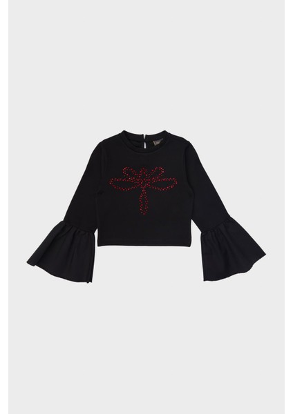 Bg Store Kız Çocuk Siyah Bluz Ns23Fwt4611 indirimleri