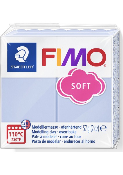 Fimo Soft Polimer Kil 57 Gr. T31 Serenity Blue