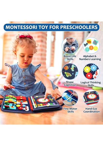 1 2 3 4 Yaş Için Meşgul Tahta Montessori Oyuncak, Eğitim Etkinliği Duyusal Tahta Okul Öncesi Öğrenme Ince Motor Becerileri Oyuncakları, Uçak Arabası Için Küçük Seyahat Oyuncak, Erk (Yurt Dışından)