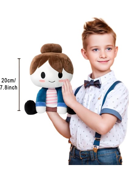 Blox Buddies Peluş, 7.8 "bacon Buddy Plushie Saç Noob Peluş, Oyuncaklar Misafir Buddy Hayranlar Için Dolması Bebek Yastık (Yurt Dışından)