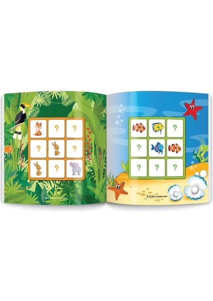 Yükselen Zeka Yayınları 3-6 Yaş Stickerlı Sudoku Seti