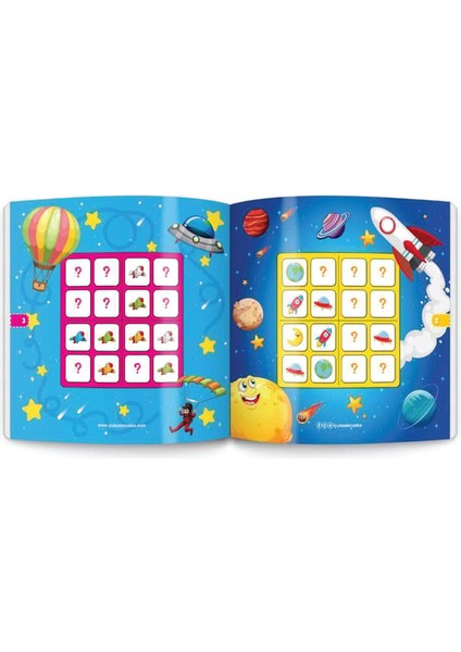 Yükselen Zeka Yayınları 3-6 Yaş Stickerlı Sudoku Seti