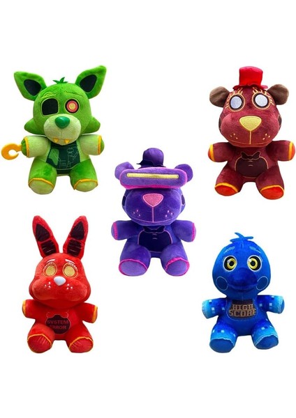 Fnaf Peluşlar Seti,fnaf Peluşlar,fnaf Peluş,oyun Hayranları Için Fnaf Güvenlik Ihlali Peluşları Seti (Modern) (Yurt Dışından)
