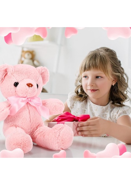 10 Parça Operasyon Noel Ayılar Yumuşak Peluş Oyuncak Doldurulmuş Hayvanlar Çocuklar Için Sevimli Ayılar Erkek Kız Doğum Günü Sevgililer Günü Bebek Duş Ayı Parti Favor (Sıcak Renkle (Yurt Dışından)