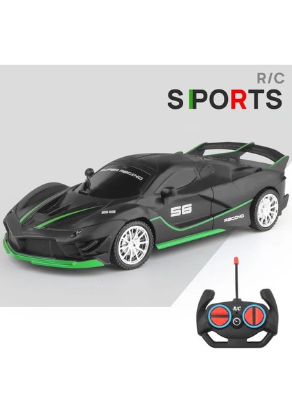 LED Işıklı Rc Araba Radyo Uzaktan Kumandalı Arabalar Spor Araba Yüksek Hızlı Sürüklenme Araba Erkek Oyuncakları Çocuklar Için (Yurt Dışından)
