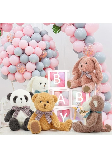 Paket Yumuşak Doldurulmuş Hayvanlar Peluş Sevimli Ayıcık/maymun/panda/tavşan Oyuncak Çocuklar Erkekler Kızlar Için, Doğum Günü/noel/sevgililer Günü Için Hediye Olarak 12,5 Inç (5 P (Yurt Dışından)
