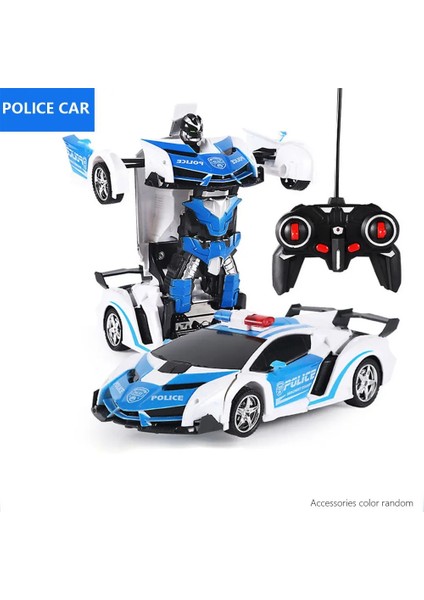 Uzaktan Kumanda Rc Araba Dönüşüm Robotlar Spor Araç Modeli Uzaktan 2 In 1 Deformasyon Araba Erkekler Için Noel Hediyeleri (Yurt Dışından)
