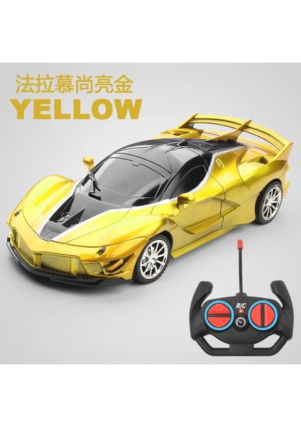 Rc Araba LED Işık 2.4g Radyo Uzaktan Kumanda Arabalar Spor Yüksek Hızlı Sürücü Araba Erkek Oyuncakları Çocuklar Için Noel Hediyesi (Yurt Dışından)