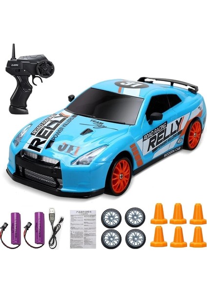 2.4g Drift Rc Araba 4WD Rc Drift Araba Oyuncak Uzaktan Kumanda Gtr Modeli AE86 Araç Araba Rc Araba Yarışı Oyuncak Çocuklar Için Noel Hediyeleri (Yurt Dışından)