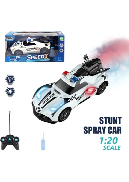 1:20 Rc Araba Uzaktan Kumandalı Araba Yarışı Işık Duman Püskürtme ile Elektrikli Araba Uzaktan Kumanda Drift Oyuncaklar Oyuncaklar Çocuk Için (Yurt Dışından)