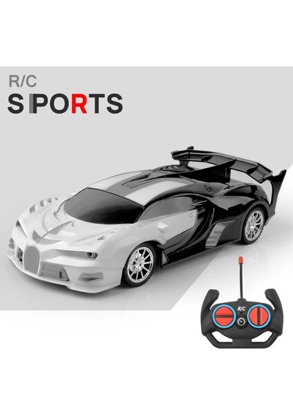 1/18 Rc Araba LED Işık 2.4g Radyo Uzaktan Kumanda Spor Arabalar Çocuklar Için Yarış Yüksek Hızlı Sürücü Araç Drift Erkek Kız Oyuncakları (Yurt Dışından)