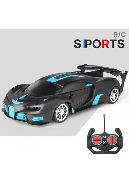 LED Işıklı Rc Araba Radyo Uzaktan Kumandalı Arabalar Spor Araba Yüksek Hızlı Sürüklenme Araba Erkek Oyuncakları Çocuklar Için (Yurt Dışından)