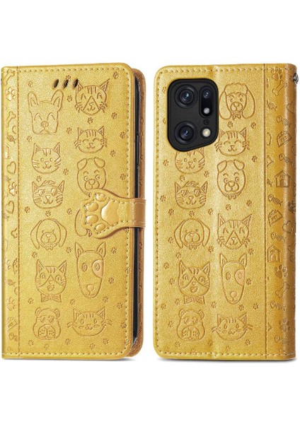 Oppo Bulmak Için Kılıf X5 Pro Kapak Kapak Kısa Kayış Darbeye Deri Kılıf (Yurt Dışından)