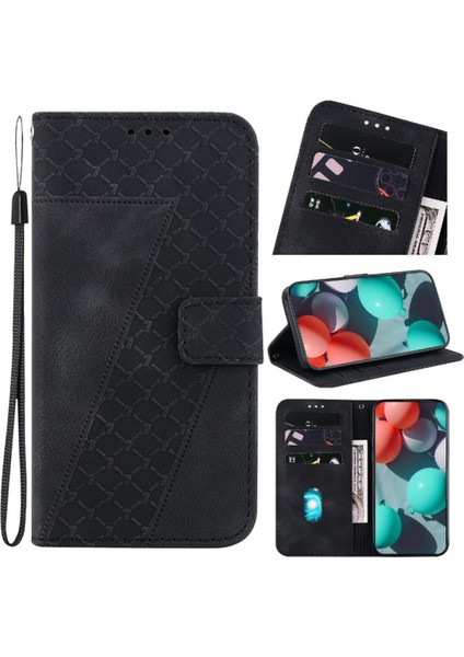 Xiaomi Redmi 9A Kart Yuvası Fonksiyonu Için Telefon Kılıfı Kabartmalı Desen Cüzdan (Yurt Dışından) fiyatları