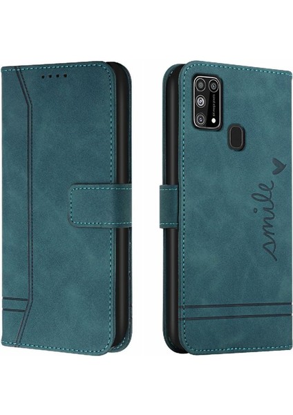 Samsung Galaxy M31 Kart Yuvaları Için Telefon Kılıfı Kapak Flip Folio Cüzdan Pu (Yurt Dışından)