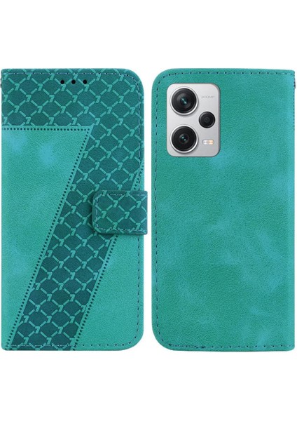 Telefon Kılıfı Için Xiaomi Redmi Not 12 Pro Artı Cüzdan Flip Folio Kapak Pu (Yurt Dışından)