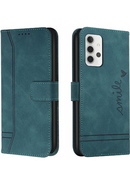 Samsung Galaxy A32 4g El Kayışı Kart Yuvaları Için Telefon Kılıfı Kapak Manyetik (Yurt Dışından)