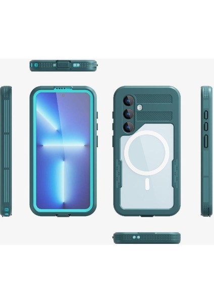 Samsung Galaxy S24 IP68 Su Geçirmez Tam 12FT Askeri Darbeye Dayanıklı (Yurt Dışından)