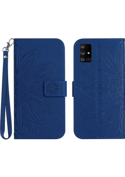 Samsung Galaxy A51 Için Kılıf Kart Yuvaları Tutucu ile 4g Lüks Pu Deri (Yurt Dışından)