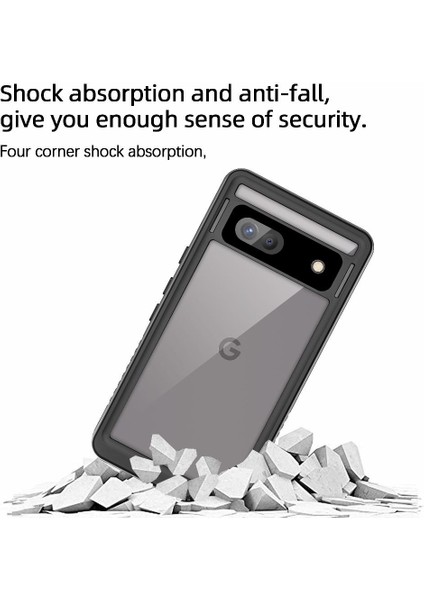 Google Pixel 7A 12FT Askeri Darbeye Dayanıklı Ekran Koruyucu IP68 Için Kılıf (Yurt Dışından) fırsatları
