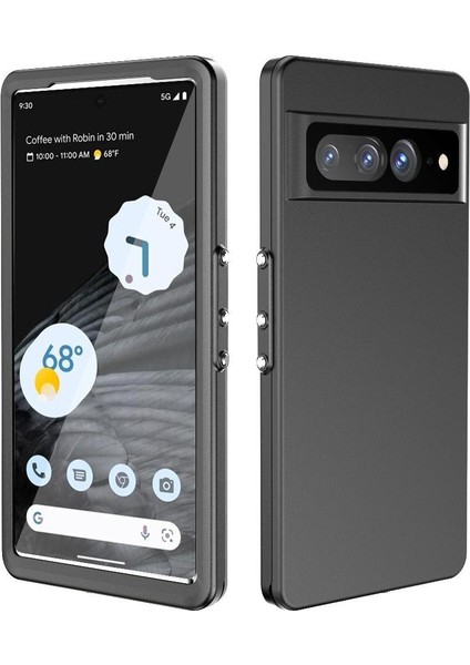 Google Piksel 7pro IP68 Su Geçirmez Tam 12FT Askeri Darbeye Dayanıklı Durumda (Yurt Dışından)