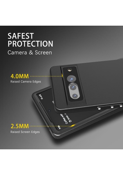 Google Piksel 7pro IP68 Su Geçirmez Tam 12FT Askeri Darbeye Dayanıklı Durumda (Yurt Dışından) modelleri