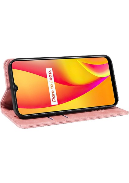 Realme C15/C12 Folyo Cüzdan Koruyucu Pu Deri Manyetik Için Kılıf (Yurt Dışından) fırsatları