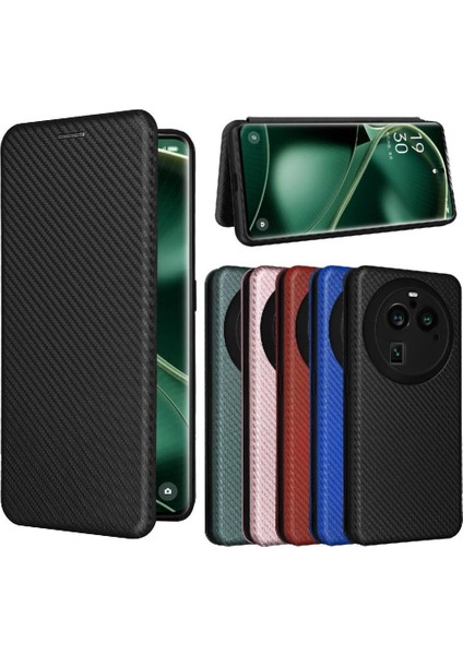 Xiaomi Redmi Poco X6 Pro Manyetik Karbon Fiber Kart Ekleme Için Kılıf (Yurt Dışından)