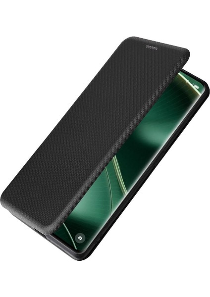Xiaomi Redmi Poco X6 Pro Manyetik Karbon Fiber Kart Ekleme Için Kılıf (Yurt Dışından)