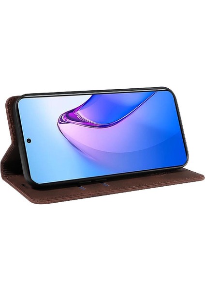 Oppo Oppo 8 Pro 5g Için Kılıf Folio Cüzdan Pu Deri Manyetik Koruyucu (Yurt Dışından)