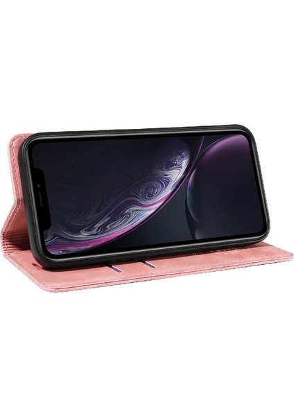 Iphone Xr Için Kılıf Folio Cüzdan Pu Deri Manyetik Koruyucu (Yurt Dışından)