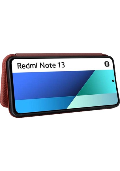 Xiaomi Redmi Için Not 13 4g Manyetik Karbon Fiber Kart Ekleme (Yurt Dışından)