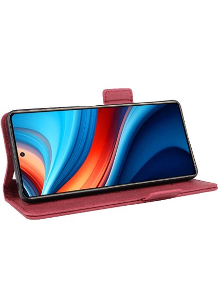 BDT Market Xiaomi Redmi Not 13 Pro Için Kılıf Kart Tutucu Kickstand ile Tam Folio (Yurt Dışından)