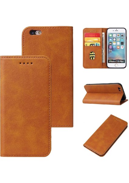 Kart Tutucu Kickstand Tam Koruma Kartı Folyo ile iphone 6/6s Için Kılıf (Yurt Dışından)