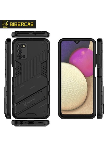 Samsung Galaxy A03S Sağlam Askeri Koruyucu Kapak Kickstand (Yurt Dışından) fırsatları