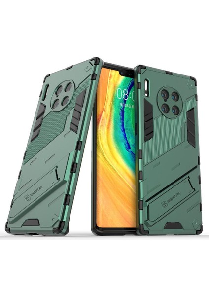 Huawei Mate 30 Pro Için Sağlam Askeri Koruyucu Kapak Kickstand (Yurt Dışından)