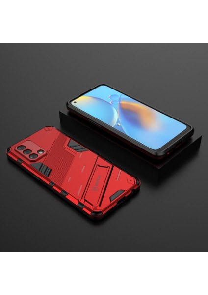 Oppo A74 4g Sağlam Askeri Koruyucu Kapak Kickstand Için Kılıf (Yurt Dışından) modelleri
