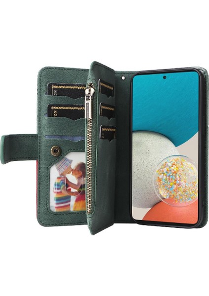 Samsung Galaxy A53 5g Kickstand Koruyucu Fermuar Cüzdan Tarzı (Yurt Dışından) indirimleri
