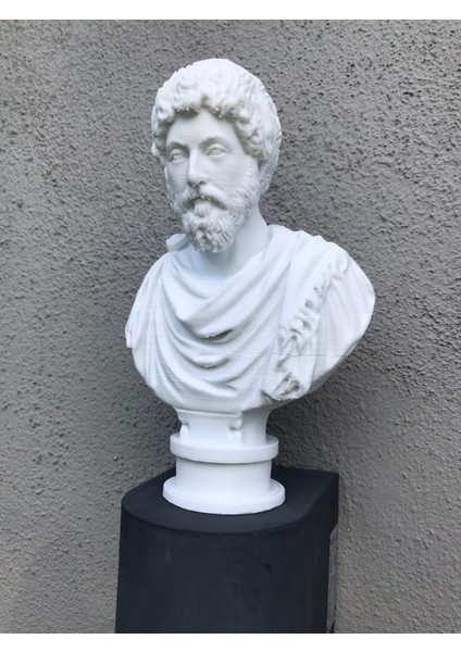 Root Made Roma Imparatoru Marcus Aurelius Dekoratif Obje Kitaplık Dekor Hediyelik Biblo