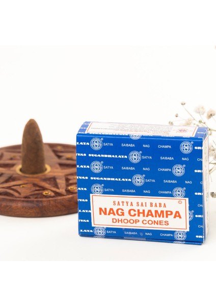 Nag Champa Aromalı Konik Tütsü