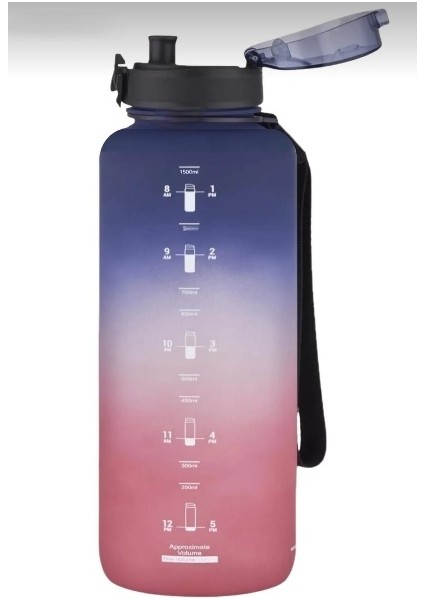 Vagon Life Uzspace 3056-4  Tritan Matara 1500 ml Blue-Red