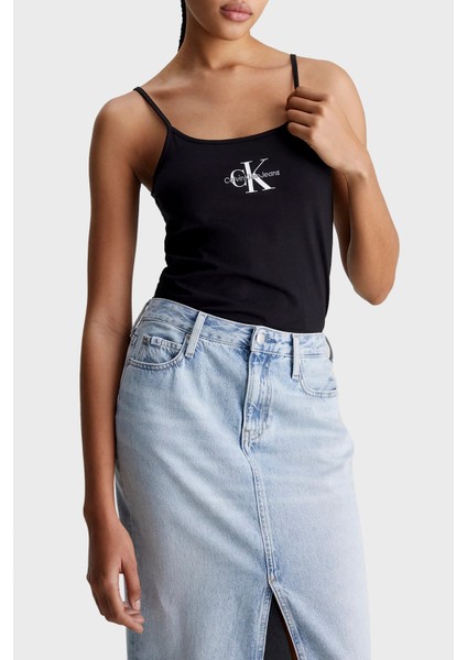 Pamuklu Slim Fit Ip Askılı Top J20J223105BEH Bayan Top J20J223105 Beh
