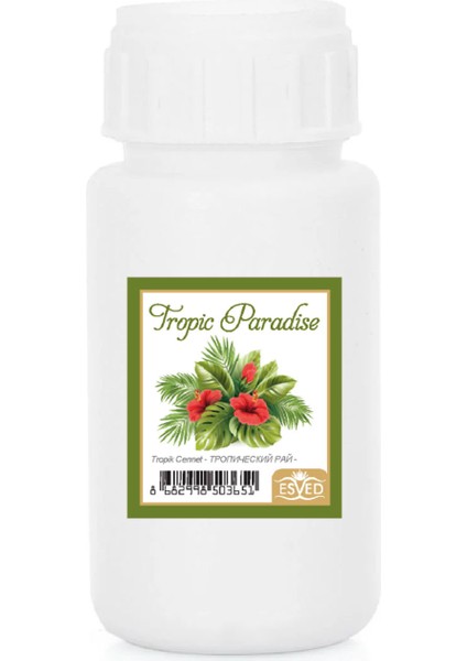 Tropik Cennet Kokusu Çubuklu Koku Bambu Kokusu Yedek Dolum Şişesi 100 ml