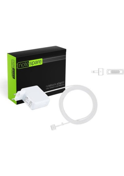 Apple ile Uyumlu MacBook Air 14.85V 3.05A 45 Watt Adaptör Şarj Cihazı Aleti