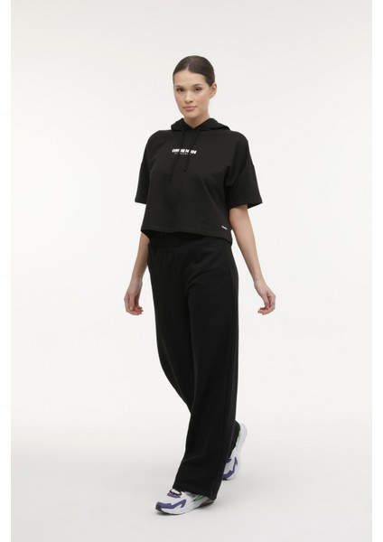 Wl Asterıa 17MDK410 4fx Siyah Kadın Sweatshirt