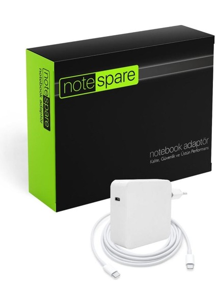 Apple ile Uyumlu Macbook 12" Usb-C A1540 Adaptör 30 Watt Type-C
